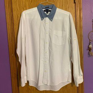 Tommy Hilfiger Slim Fit Colorblock Button Shirt